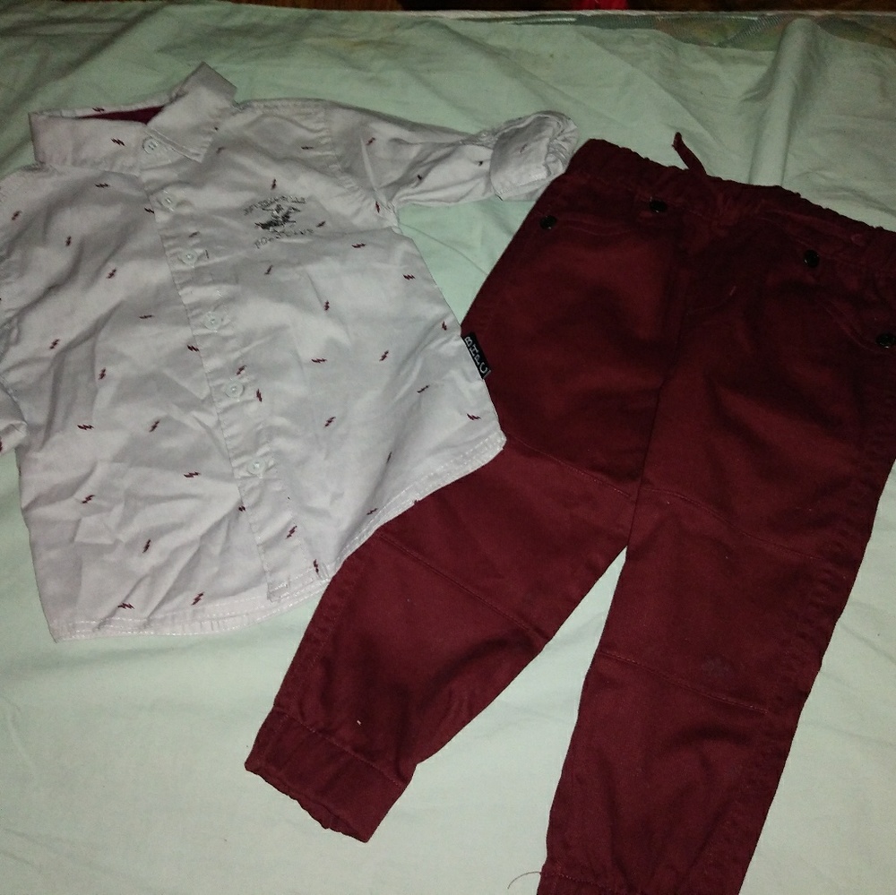 Boys toddler dress clothes sz 2T